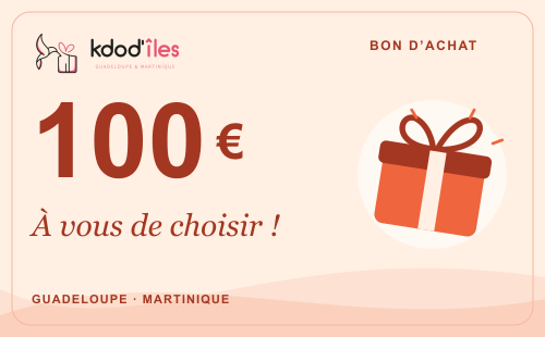 Bon d’achat KDO D’ÎLES de 100 €