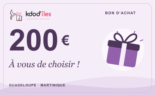 Bon d’achat KDO D’ÎLES de 200 €